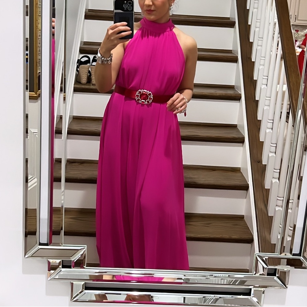 Gorgeous hot pink jumpsuit